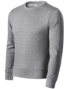 Mikina unisex Zero P41 tmavosivý melír