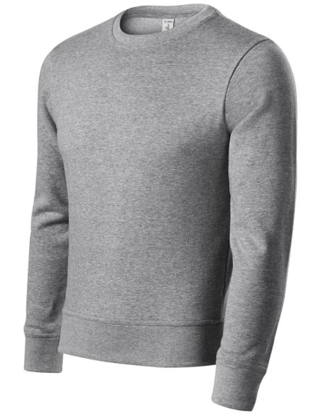 Mikina unisex Zero P41 tmavosivý melír