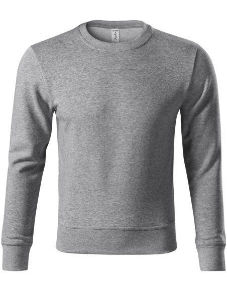 Mikina unisex Zero P41 tmavosivý melír