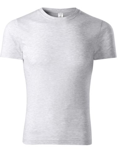 Tričko unisex Paint P73 svetlosivý melír