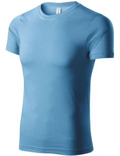 Tričko unisex Paint P73 svetlomodrá