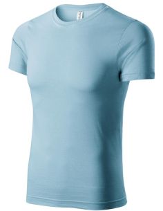 Tričko unisex Paint P73 nebeská modrá