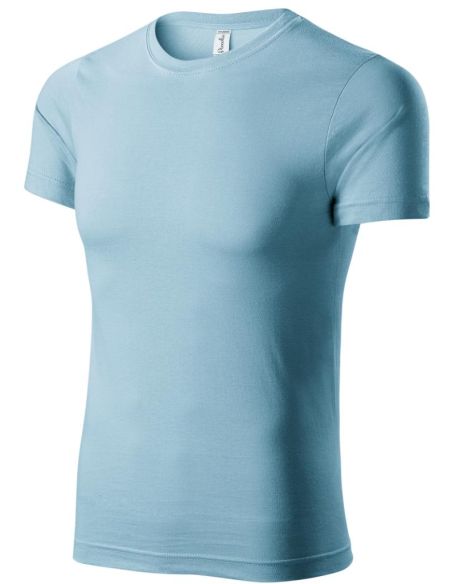 Tričko unisex Paint P73 nebeská modrá