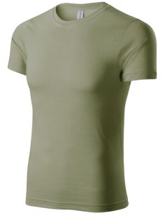 Tričko unisex Paint P73 svetlá khaki