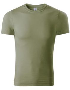 Tričko unisex Paint P73 svetlá khaki 2