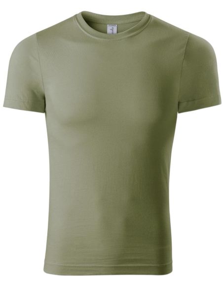 Tričko unisex Paint P73 svetlá khaki