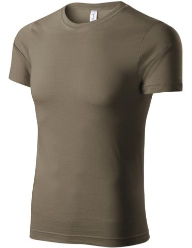 Tričko unisex Paint P73 army