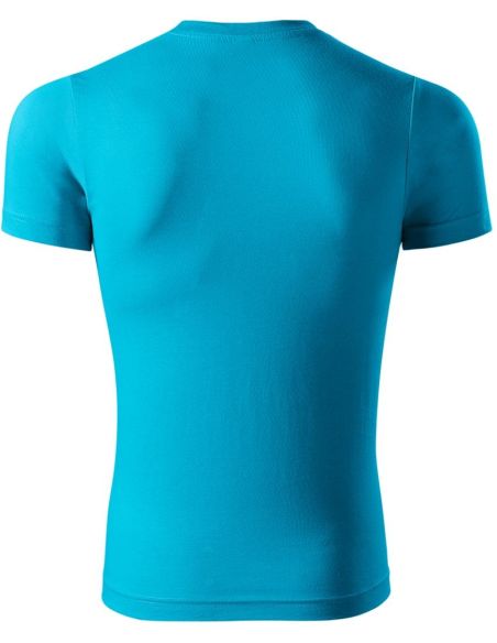 Tričko unisex Paint P73 tyrkysová