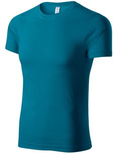 Tričko unisex Paint P73 petrol blue