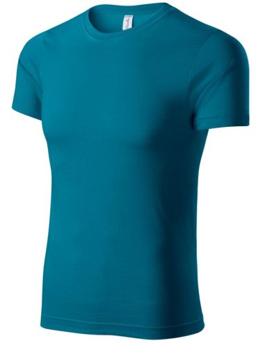 Tričko unisex Paint P73 petrol blue