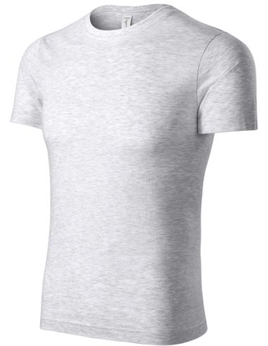 Tričko unisex Peak P74 svetlosivý melír