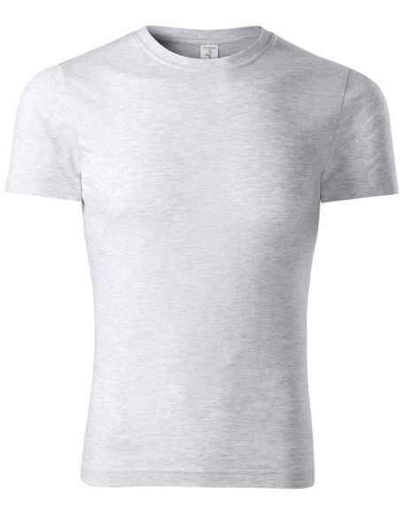 Tričko unisex Peak P74 svetlosivý melír