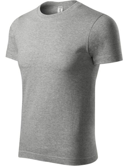 Tričko unisex Peak P74 tmavosivý melír