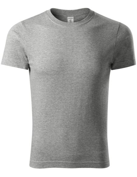 Tričko unisex Peak P74 tmavosivý melír