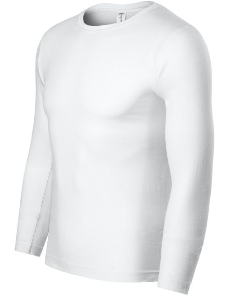 Tričko unisex Progress LS P75 biela