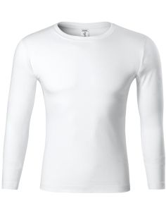 Tričko unisex Progress LS P75 biela 2