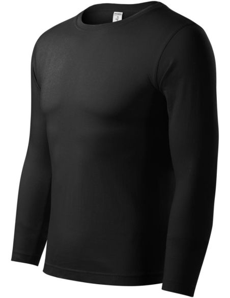 Tričko unisex Progress LS P75 čierna