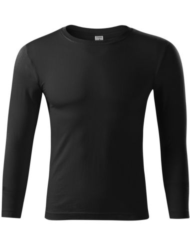 Tričko unisex Progress LS P75 čierna