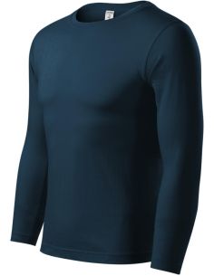 Tričko unisex Progress LS P75 tmavomodrá
