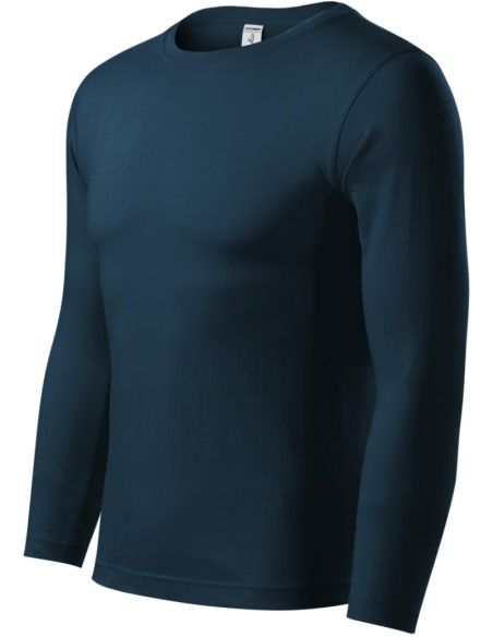 Tričko unisex Progress LS P75 tmavomodrá