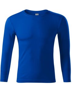 Tričko unisex Progress LS P75 kráľovská modrá 2