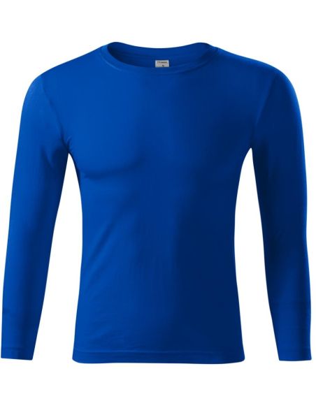 Tričko unisex Progress LS P75 kráľovská modrá