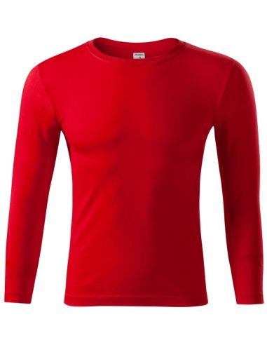 Tričko unisex Progress LS P75 červená