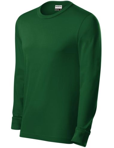 Tričko unisex Resist LS R05 fľaškovozelená