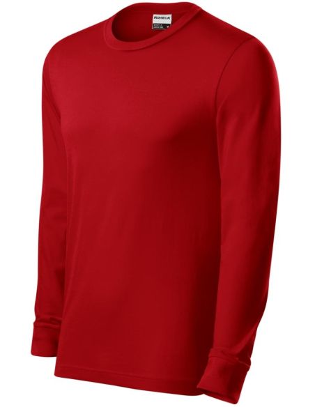Tričko unisex Resist LS R05 červená