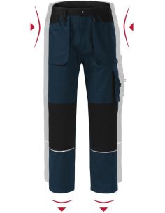 Pracovné nohavice pánske Woody W01 tmavomodrá