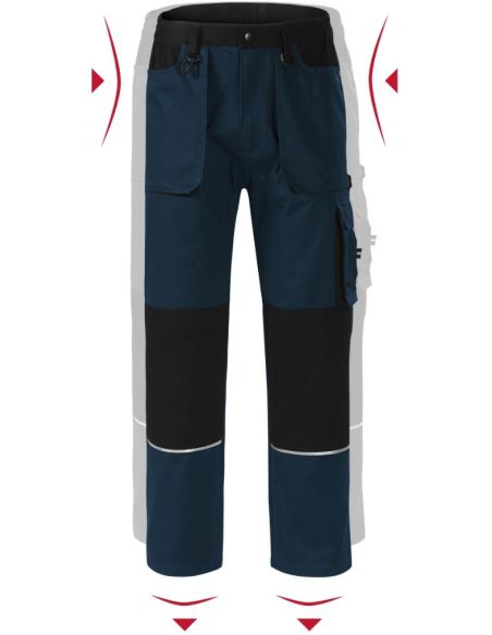 Pracovné nohavice pánske Woody W01 tmavomodrá