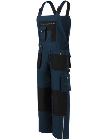 Pracovné nohavice s trakmi pánske Ranger W04 tmavomodrá