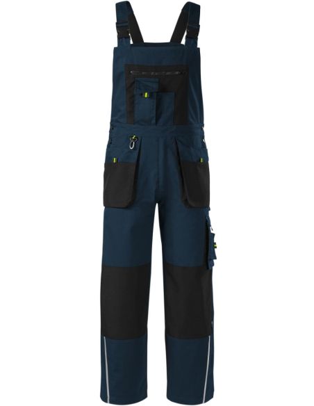 Pracovné nohavice s trakmi pánske Ranger W04 tmavomodrá