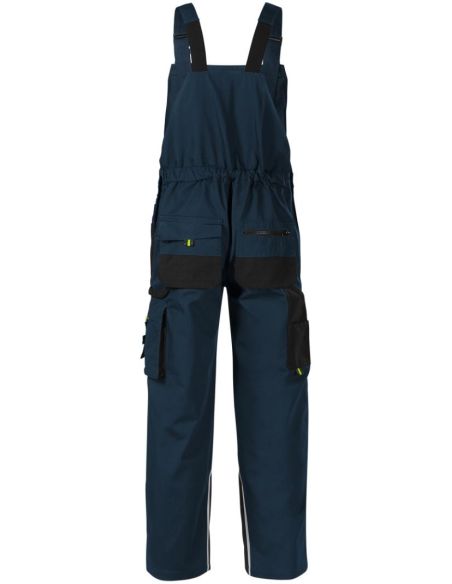 Pracovné nohavice s trakmi pánske Ranger W04 tmavomodrá