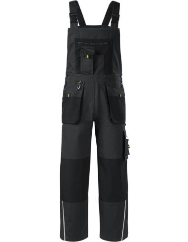 Pracovné nohavice s trakmi pánske Ranger W04 ebony gray