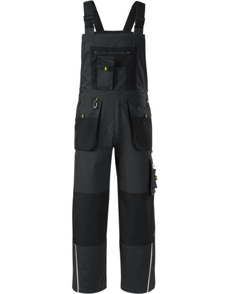 Pracovné nohavice s trakmi pánske Ranger W04 ebony gray