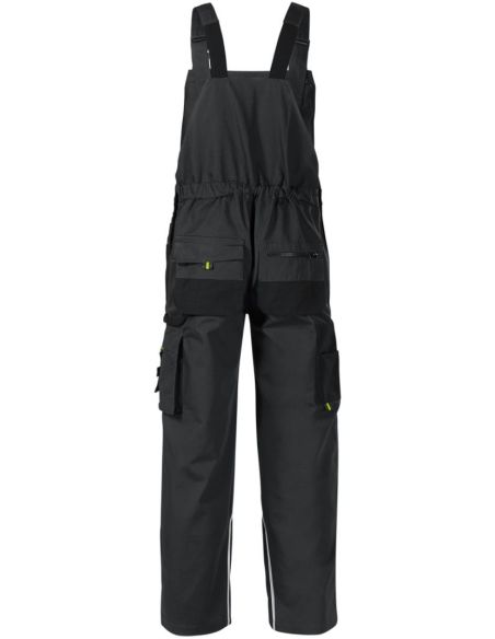 Pracovné nohavice s trakmi pánske Ranger W04 ebony gray