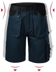 Pracovné šortky pánsky Woody W05 tmavomodrá