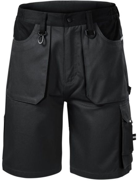 Pracovné šortky pánsky Woody W05 ebony gray