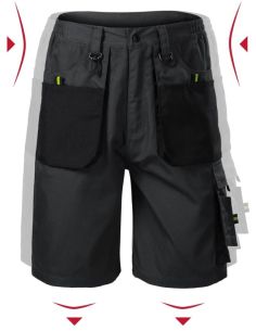 Pracovné šortky pánsky Ranger W06 ebony gray