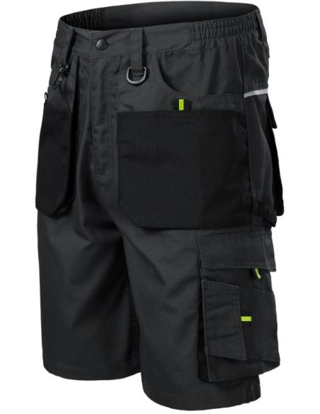Pracovné šortky pánsky Ranger W06 ebony gray