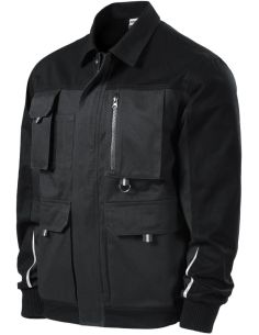 Pracovná bunda pánska Woody W51 ebony gray 2