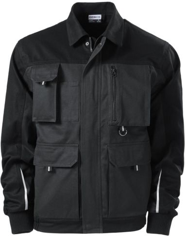 Pracovná bunda pánska Woody W51 ebony gray