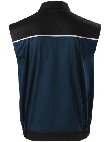 Pracovná vesta pánska Woody W52 tmavomodrá