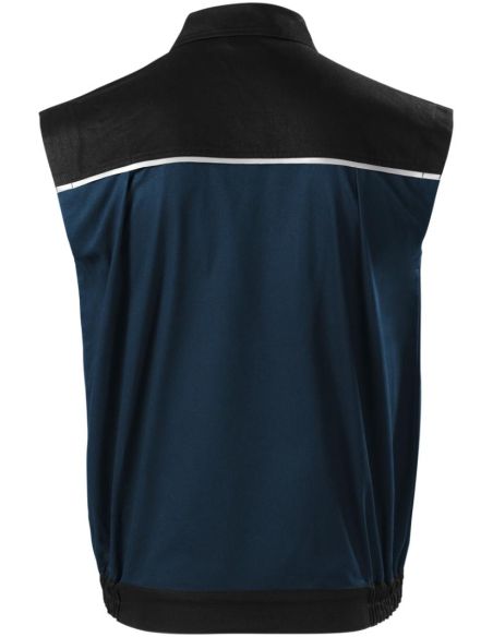 Pracovná vesta pánska Woody W52 tmavomodrá