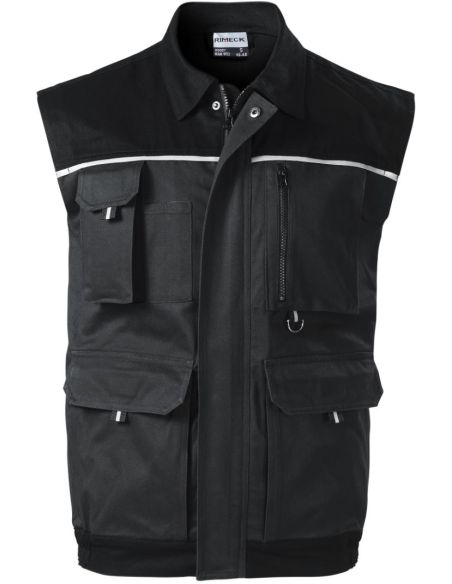 Pracovná vesta pánska Woody W52 ebony gray