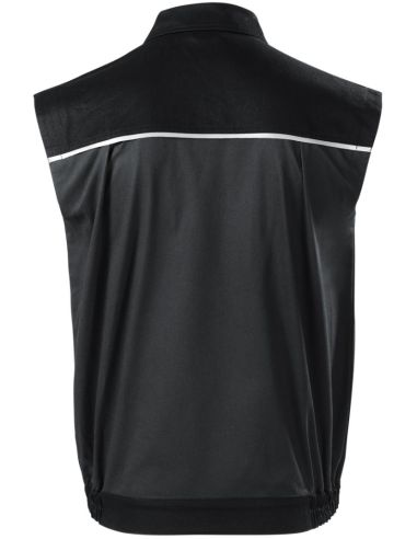 Pracovná vesta pánska Woody W52 ebony gray