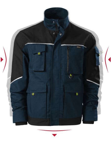 Pracovná bunda pánska Ranger W53 tmavomodrá