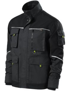 Pracovná bunda pánska Ranger W53 ebony gray 2