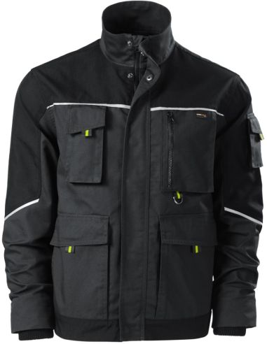 Pracovná bunda pánska Ranger W53 ebony gray